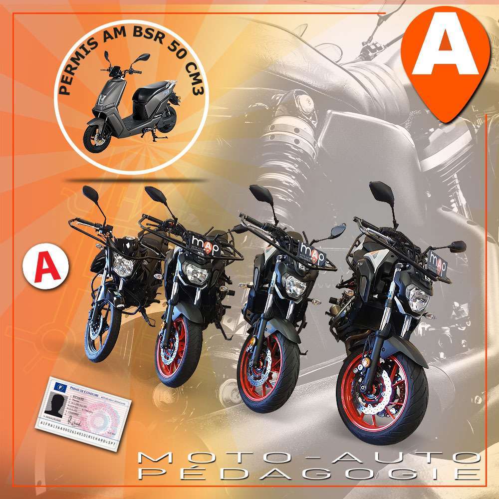 Annecy moto école Permis AM (BSR)