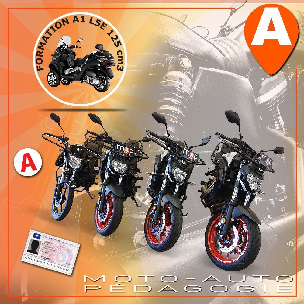 Annecy moto école Formation A1 L5E (125 cm3)