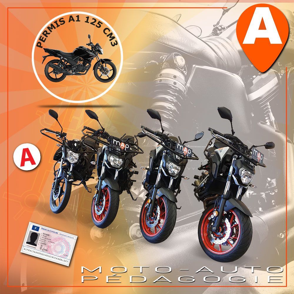 Annecy moto école Permis A1 ( 125 cm3 )