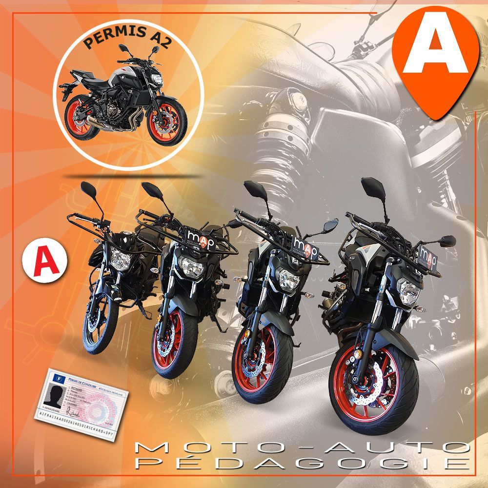 Annecy moto école Permis A2 ( 35 KW 47.5 ch )