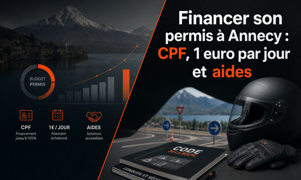 Financer son permis à Annecy : CPF, 1 euro par jour et aides