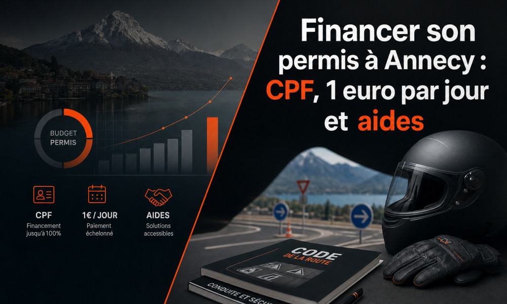 Financer son permis à Annecy : CPF, 1 euro par jour et aides