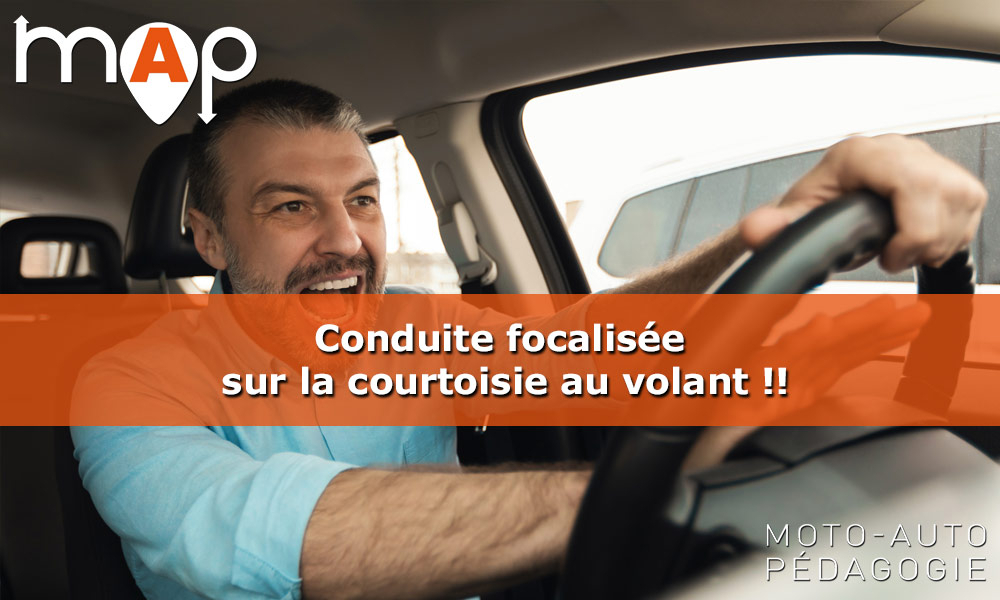 Conduite focalisée sur la courtoisie au volant Conduite focalisée sur la courtoisie au volant