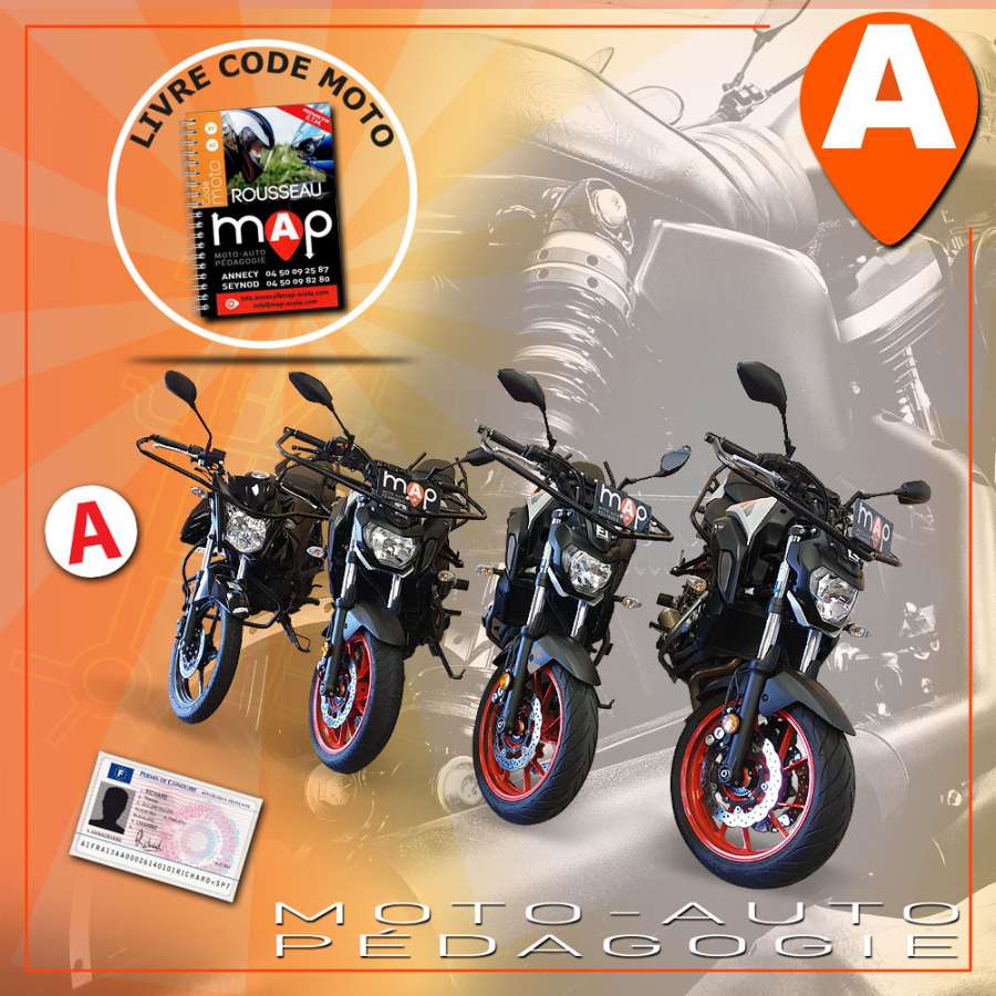 Seynod auto moto école Livre de code Moto