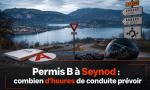 Permis B à Seynod : combien d'heures de conduite prévoir
