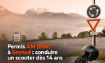 Permis AM (BSR) à Seynod : conduire un scooter dès 14 ans